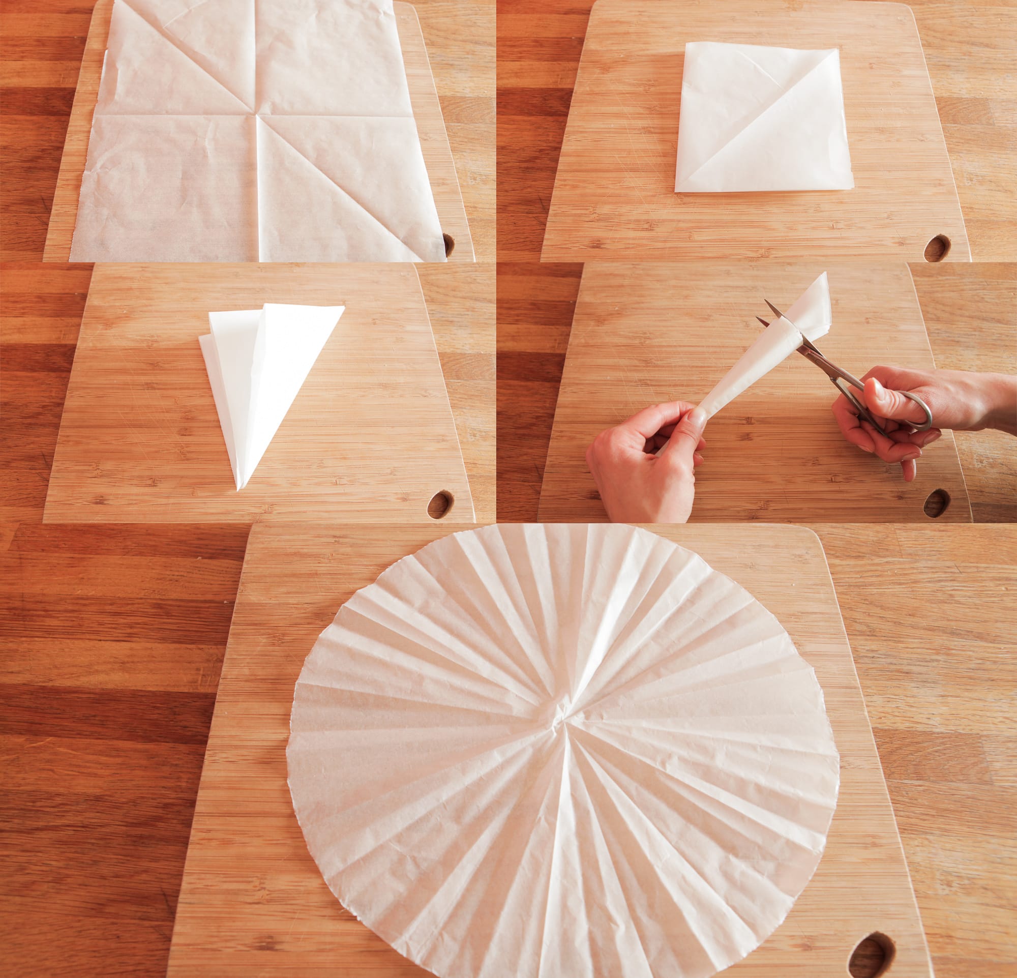 Papier Sulfurisé Prédécoupé Rond 20.3 Cm Marron – 200 Feuilles Anti-adhésif – Cuisson Pizza, Tortilla, Burgers