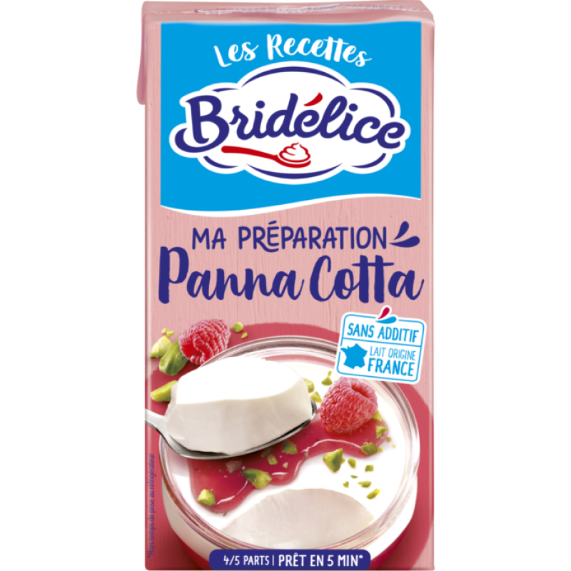 Préparation pour Panna Cotta