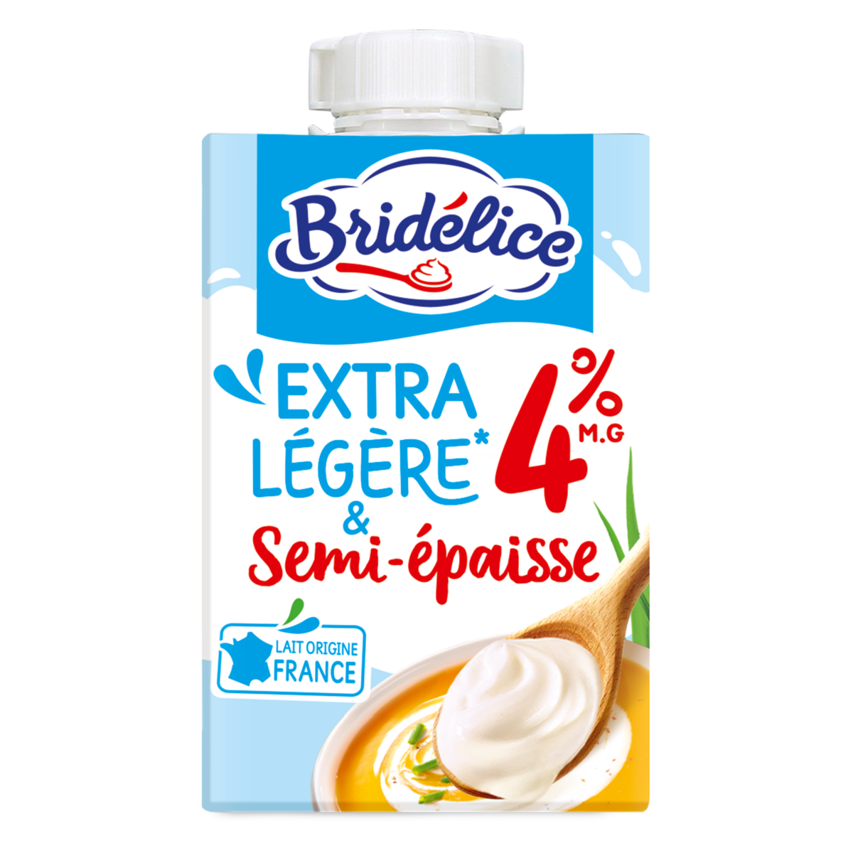 Crème extra-légère semi-épaisse