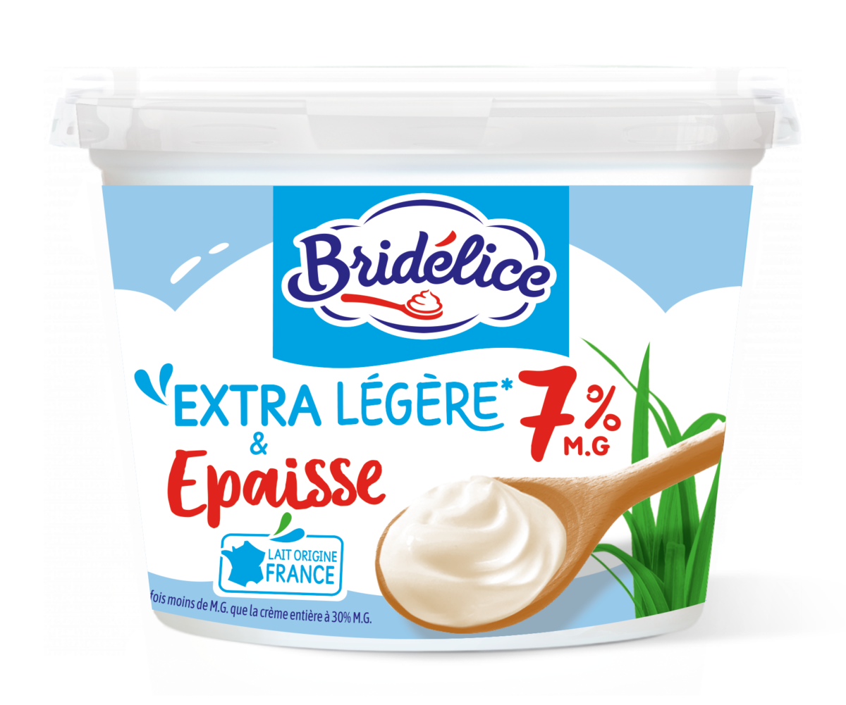 Crème fraîche extra-légère épaisse